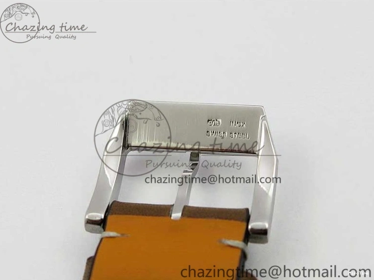 MIROTIME 0321 Pilot Chrono IW377726 ZF 1:1 Best Edition Green Dial on Brown Leather Strap A Trendsetting 7125